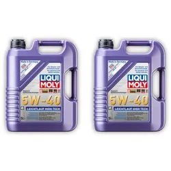 2x Motoröl LIQUI MOLY 3864 Leichtlauf High Tech 5W-40 Motorenöl Motor Öl 5 Liter