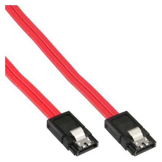 InLine SATA Kabel 6Gb/s mit Sicherheitslasche (75 cm, SATA) (27307)