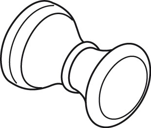 Ideal Standard JADO Zugknopf Lighthouse, Chrom A962769AA