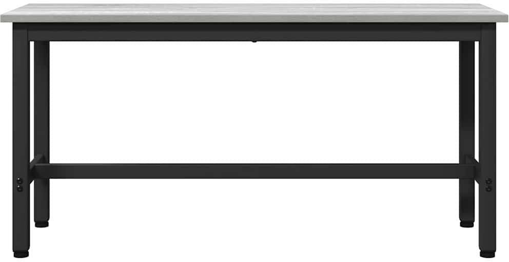 Trent Austin Design Upholstered Bench Grey Sonoma 48.5cm H X 100cm W X 32.5cm D
