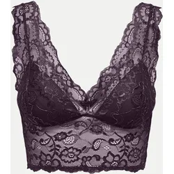 Spitzen BH Chloe 177952002-Plum Perfect/SILVER LUREX XS