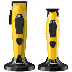 JRL Diamante 2025 Clipper & Trimmer Combo Kit – Gelb