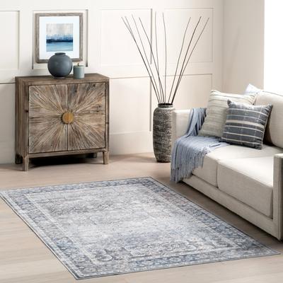 Nuloom Ivette Persian SplashGuard Machine Washable Area Rug