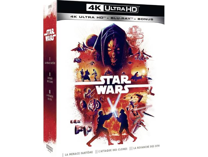 Star Wars - Épisodes 1 à 3 : La Menace fantôme + L'Attaque des clones + La Revanche des Sith