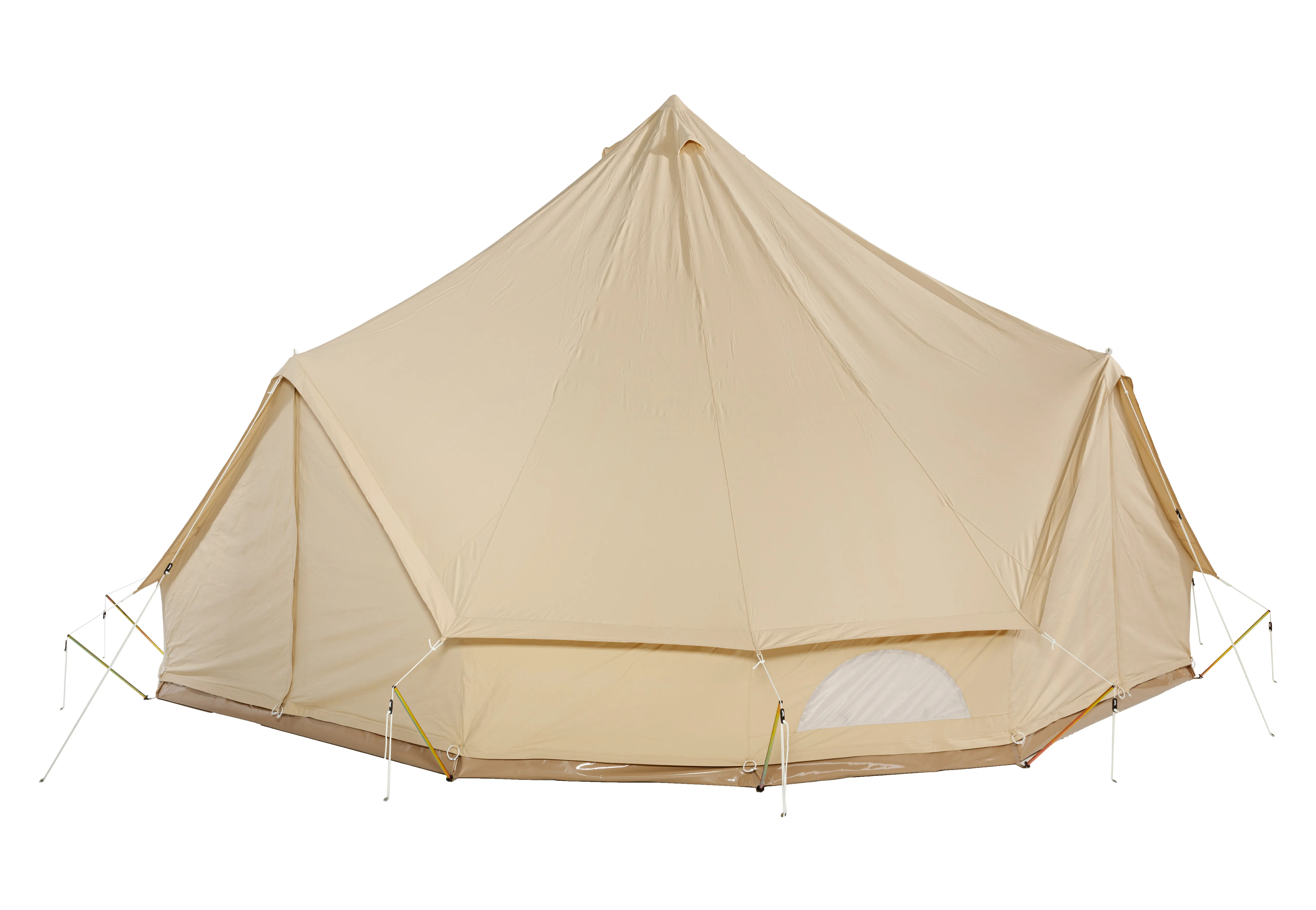 Sibley ProTech 700 Quad Door, 4 Türen, Zelt, Sibley Bell Tent, Canvas Tent, 6-16 Personen - 38,5m² - Tentex C32