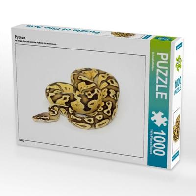 CALVENDO Puzzle Python | 1000 Teile Lege-Größe 64x48cm Foto-Puzzle für glückliche Stunden