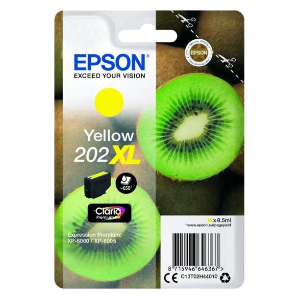Epson Singlepack Yellow 202xl (Y) (C13T02H44020)