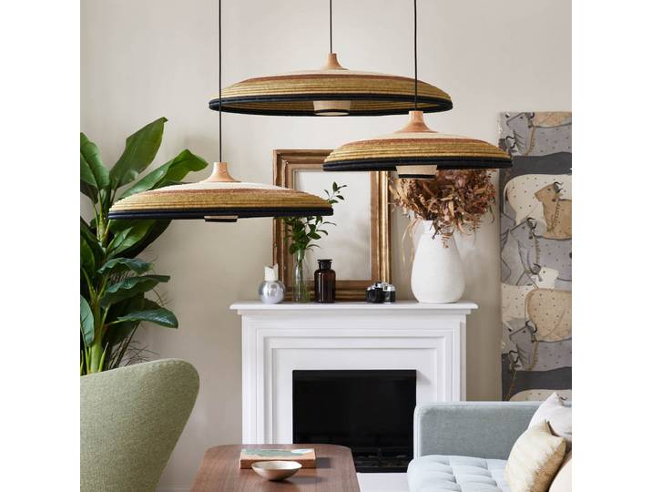 Grass Pendelleuchte M Green - Forestier Grass M - Wohnzimmer - Design - Einflammig