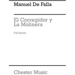 De Falla: El Corregidor Y La Molinera (1916-17) Orchestra, Mezzo-Soprano Score, Fachbücher von Manuel de Falla