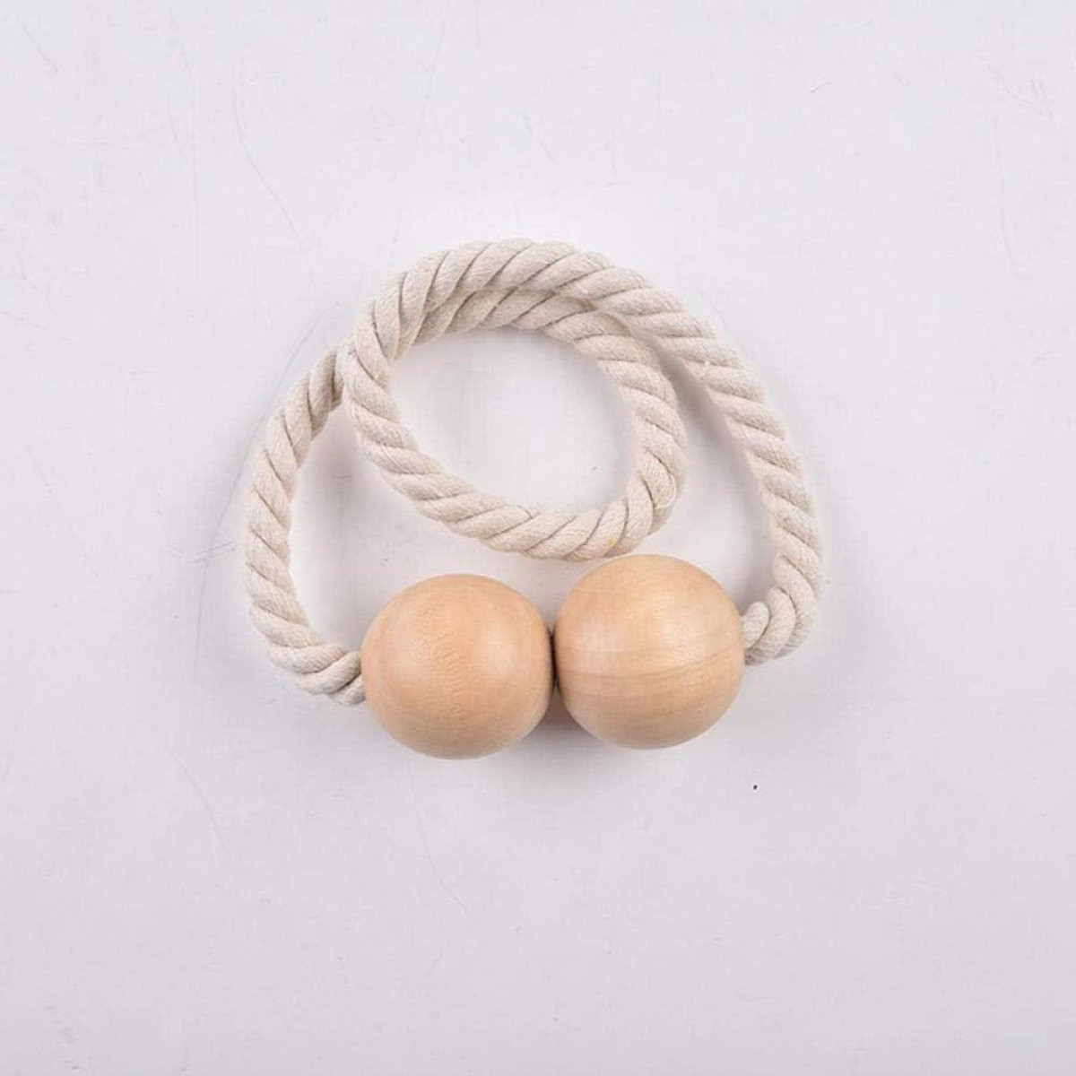 Set van 2 decoratieve gordijnriemen met wilde modellen