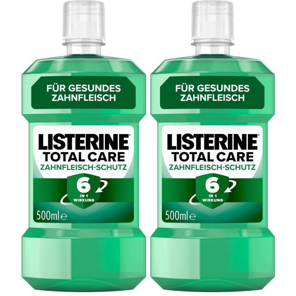 Listerine TOT CAR Zahnfl-S x2 2x500 ml Lösung