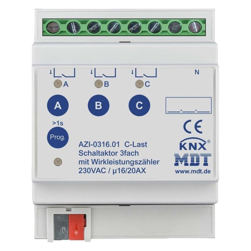 MDT Schaltaktor (Schaltaktor) (AZI-0316.01)