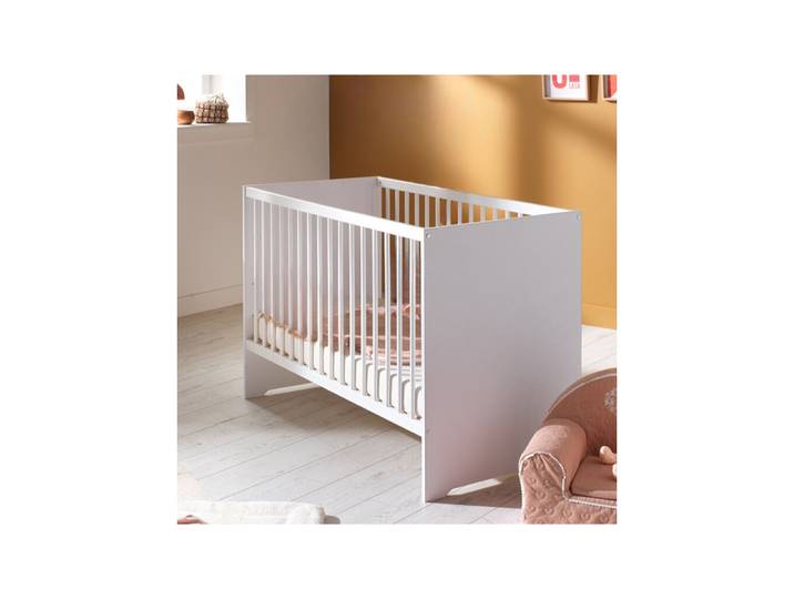 Lit bébé 120x60 FIRST blanc