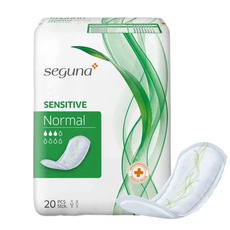 Seguna Sensitive Normal - 4 paquets de 20 protections