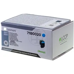 Lexmark, Toner, 71b0020 (C)