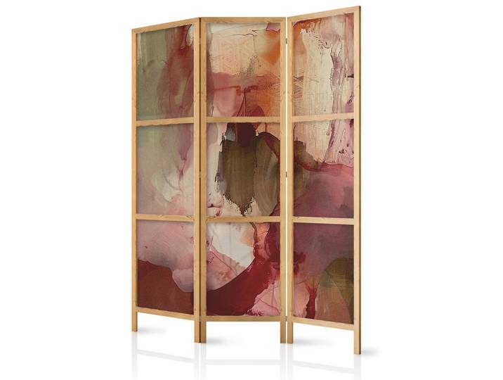 PARAVENT Japanischer 3-tlg 135x172 cm Abstraktion