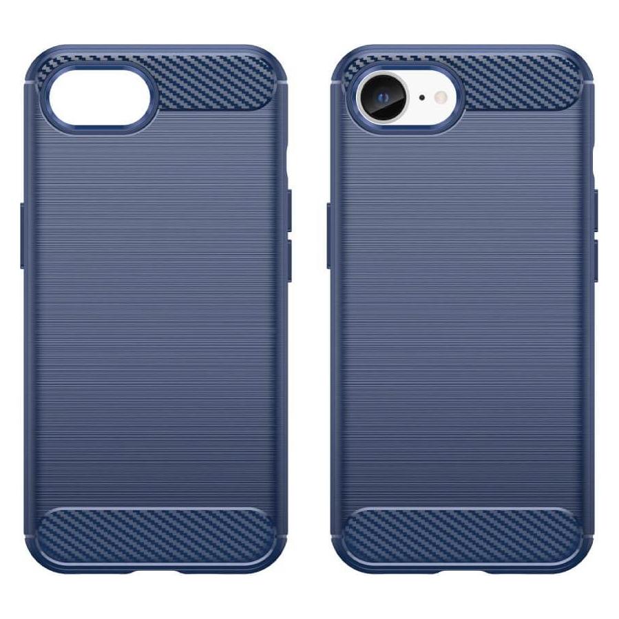 Cover-Discount iPhone 17e / 16e - Metall Carbon Look Hülle (Apple iPhone 16e, Apple iPhone 17e) (72025162)