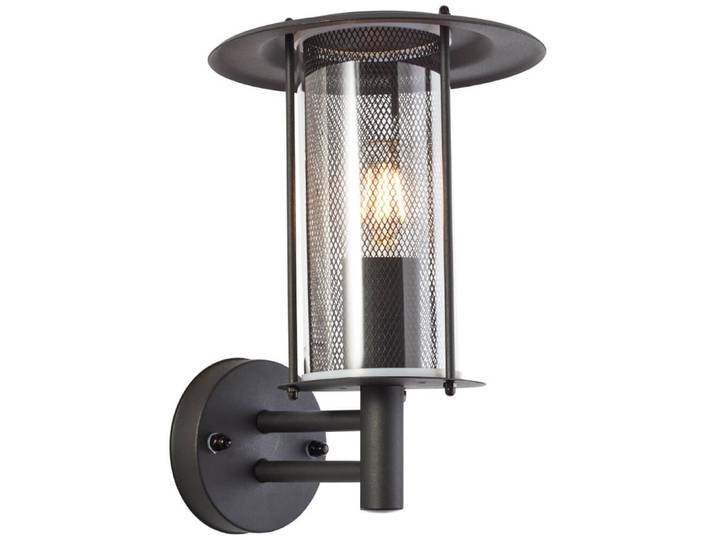 Zwarte buitenlamp Detroit Brilliant - 96462/76