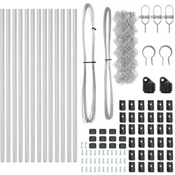 vidaXL, Gartenzaun, Garanin (Bodenbefestigung)
