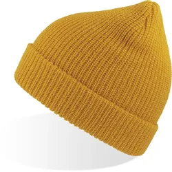 Atlantis Unisex Strickmütze 'Woolly' Beanie WOLL yellow one size