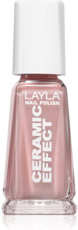 Layla Cosmetics Ceramic Effect nail polish shade N.48 Skin 10 ml