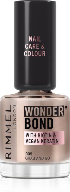 Rimmel Wonder'Bond nail polish shade 005 Grab and Go 12 ml
