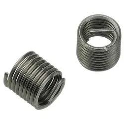 V-coil Gewindeeinsatz DIN 8140 Typ Stand.f.M5x0,8mm rostfr.Stahl 1,0xD 100 St.