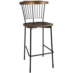 Bolero Scandi Hohe Hocker Schwarz 2er-Pack (2 Stück)