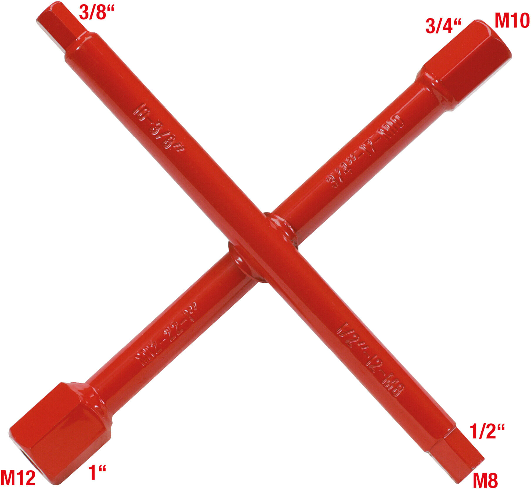 KS Tools Sanitär-Kreuzschlüssel, 7 Funktionen (116.6000)
