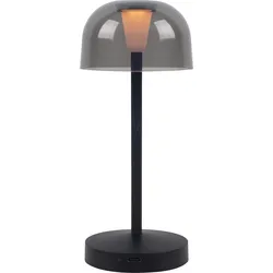 MLI 27700203 - Akku-Tischleuchte Poppy, 2500 K, dimmbar, IP54, schwarz