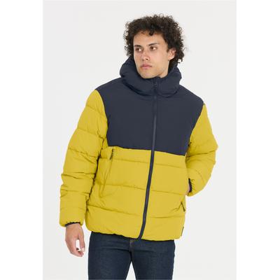 Outdoorjacke WHISTLER "Sareto", Herren, Gr. XL, gelb (senf), 100% Polyester, mehrfarbig, normal, ohne Ausschnitt, Jacken Outdoorjacke, mit warmem Futter