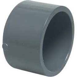 Bevo, Pool Zubehör, Kappe PVC-U 63 mm Klebemuffe 16bar Grau