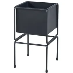 Helloshop26 - Pflanzenständer aus Metall 36 x 20 x 20 cm schwarz