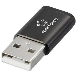 Renkforce USB Datenblocker Adapter [1x USB-A Stecker - 1x USB-C® Buchse] RF-6615904