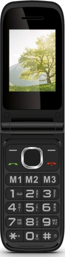 Emporia FLIP-LTE 4G 128MB, 48MB RAM, Schwarz
