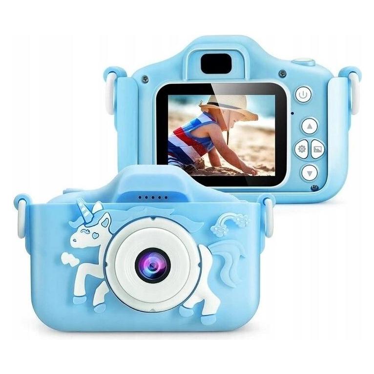 Extralink Kinderkamera H29 Einzeln Blau | Digitalkamera | 1080P 30fps, 2,0" Display (EX.22394)