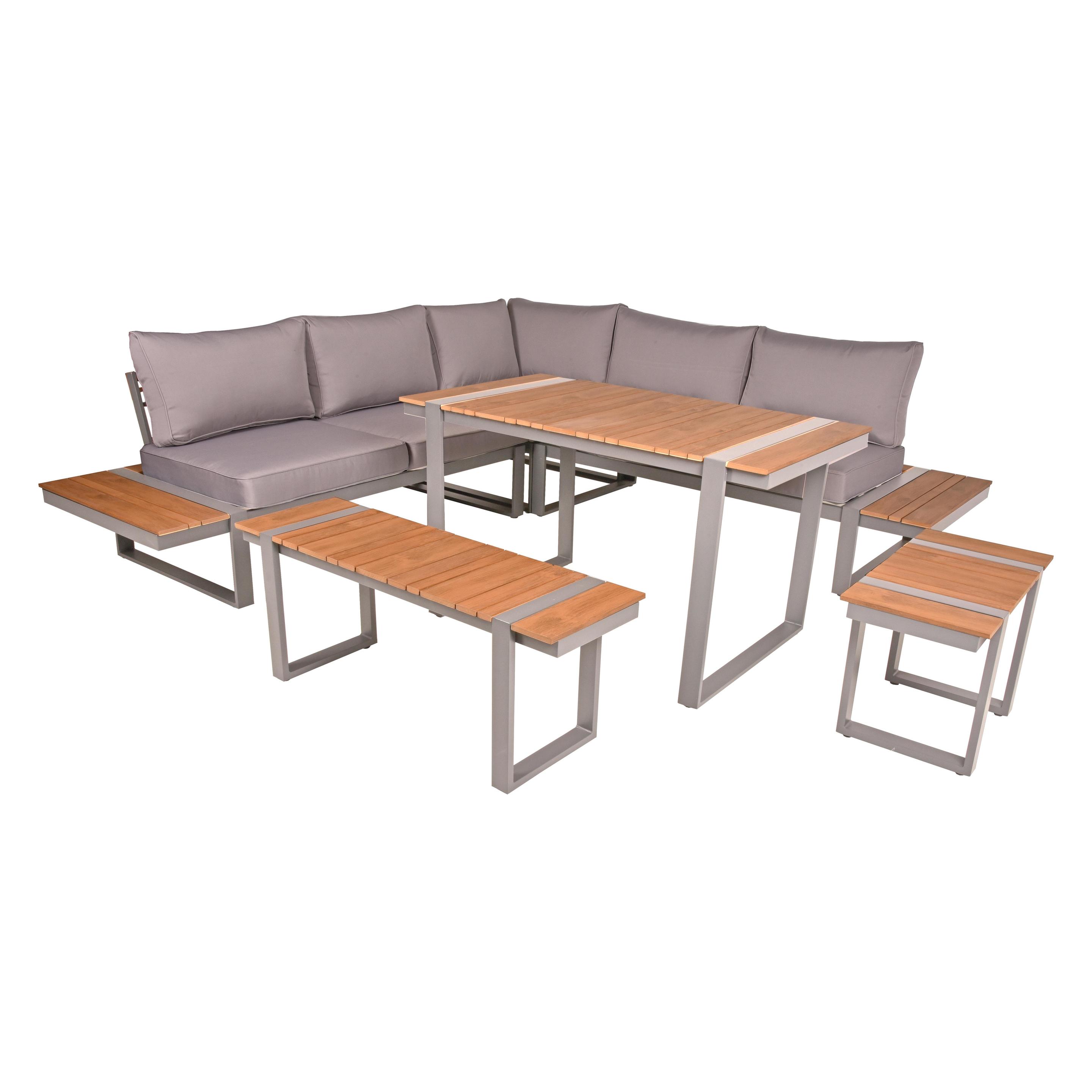 Garden Pleasure Loungegruppe Aurea braun (305428)