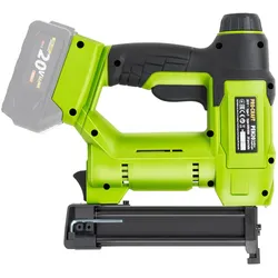 Procraft, Tacker + Nagelpistole, PEH20 Akku Tacker 20 V 15 - 32 mm + 2x Akku 4,0 Ah + Ladegerät (Tacker)