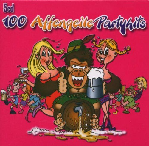 Various - 100 Affengeile Partyhits - 5 CD Box - Preis vom 03.10.2026 20:43:07 h
