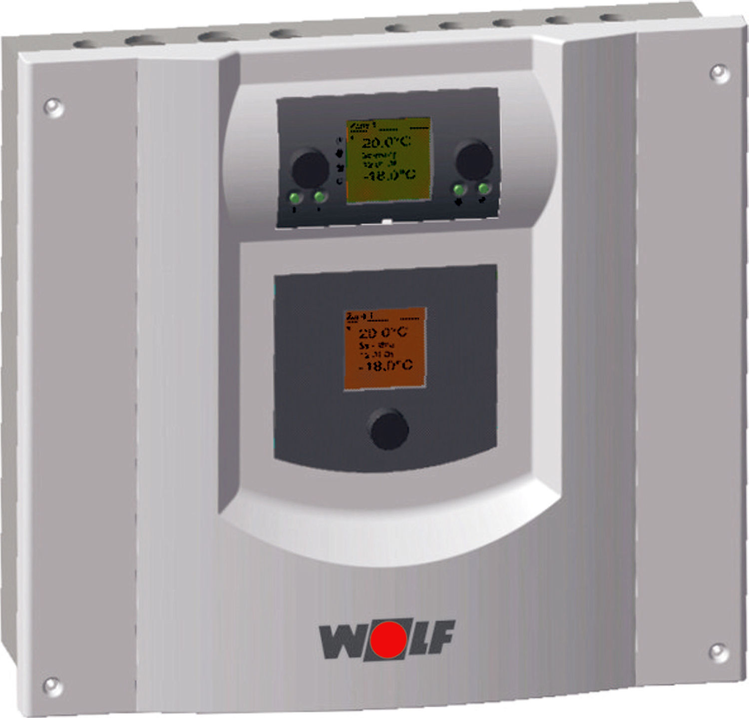 Gestionnaire de pompe à chaleur Wolf WPM-1 2744960 avec module de commande BM/sonde de température extérieure, pour montage mural