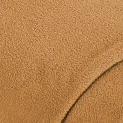 Fleecestoff, camel