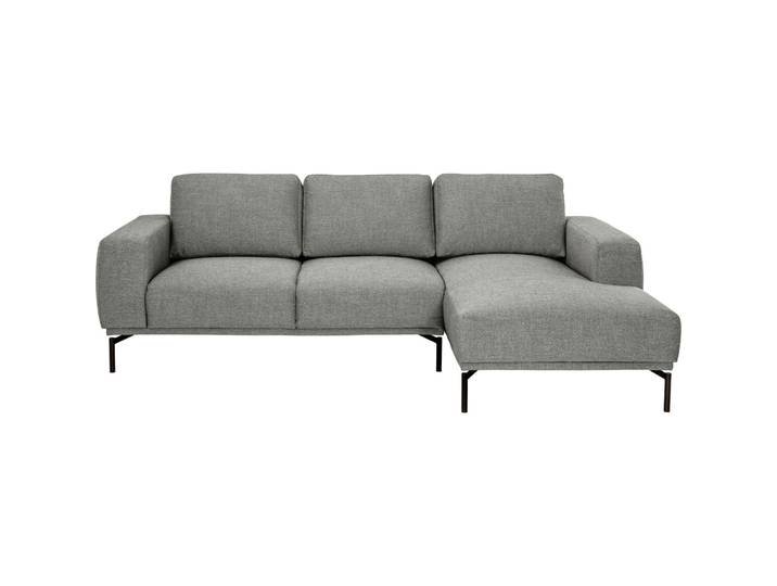 Ecksofa Maja Stoff grau B 243 T 162 cm - Möbel Konfigurator: Traummöbel individuell zusammenstellen