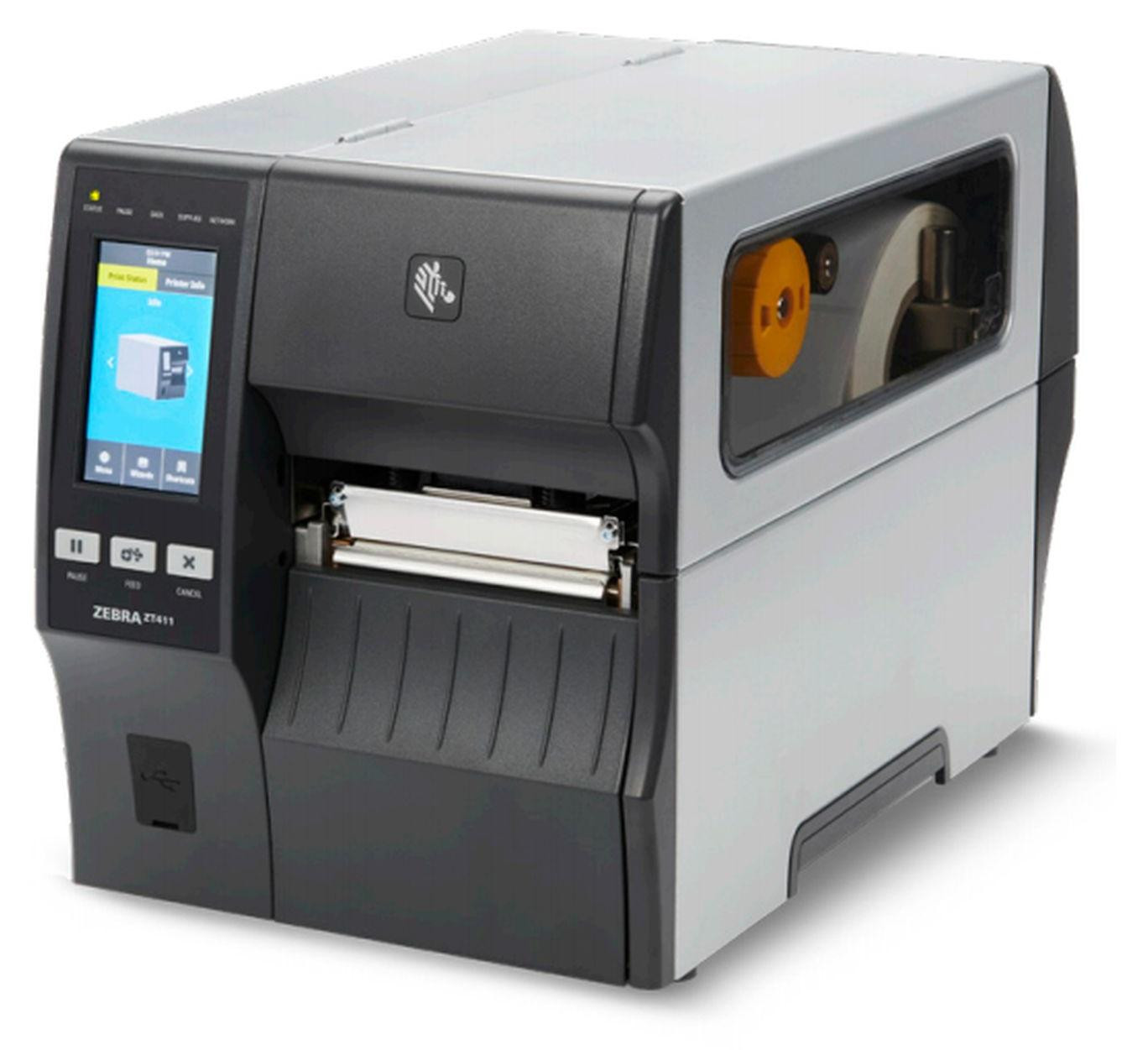 Zebra ZT411 Directe thermische POS-printer, 203 x 203 DPI, 2,4 inch per seconde