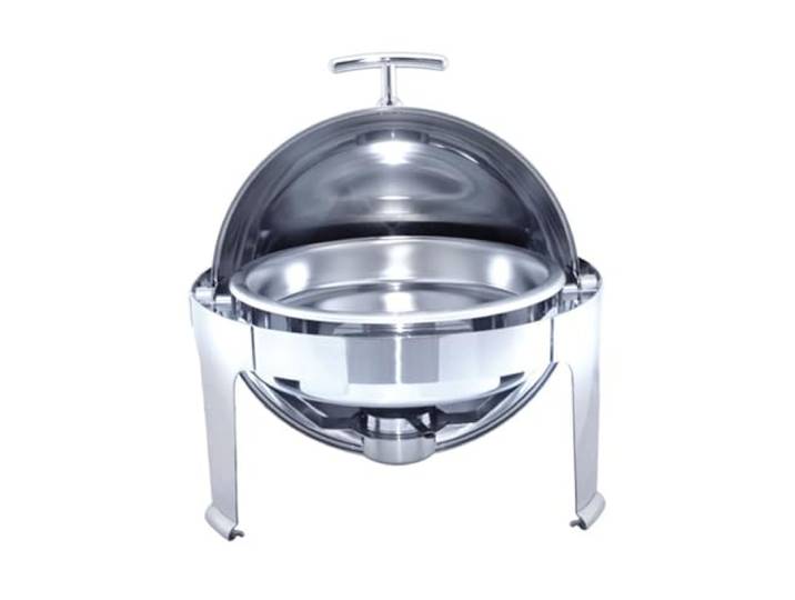 García de Pou 157.92 - Chafing Dish Rund 6 L Ø 48X47 Cm Silberfarben Rostfrei - 1 stücke