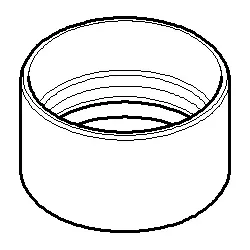 Dornbracht Ring Griff 091601012-00 15 mm Chrom
