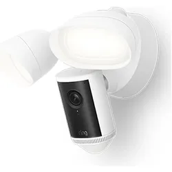 Ring Floodlight Cam Pro - Wired -, Netzwerkkamera, Weiss