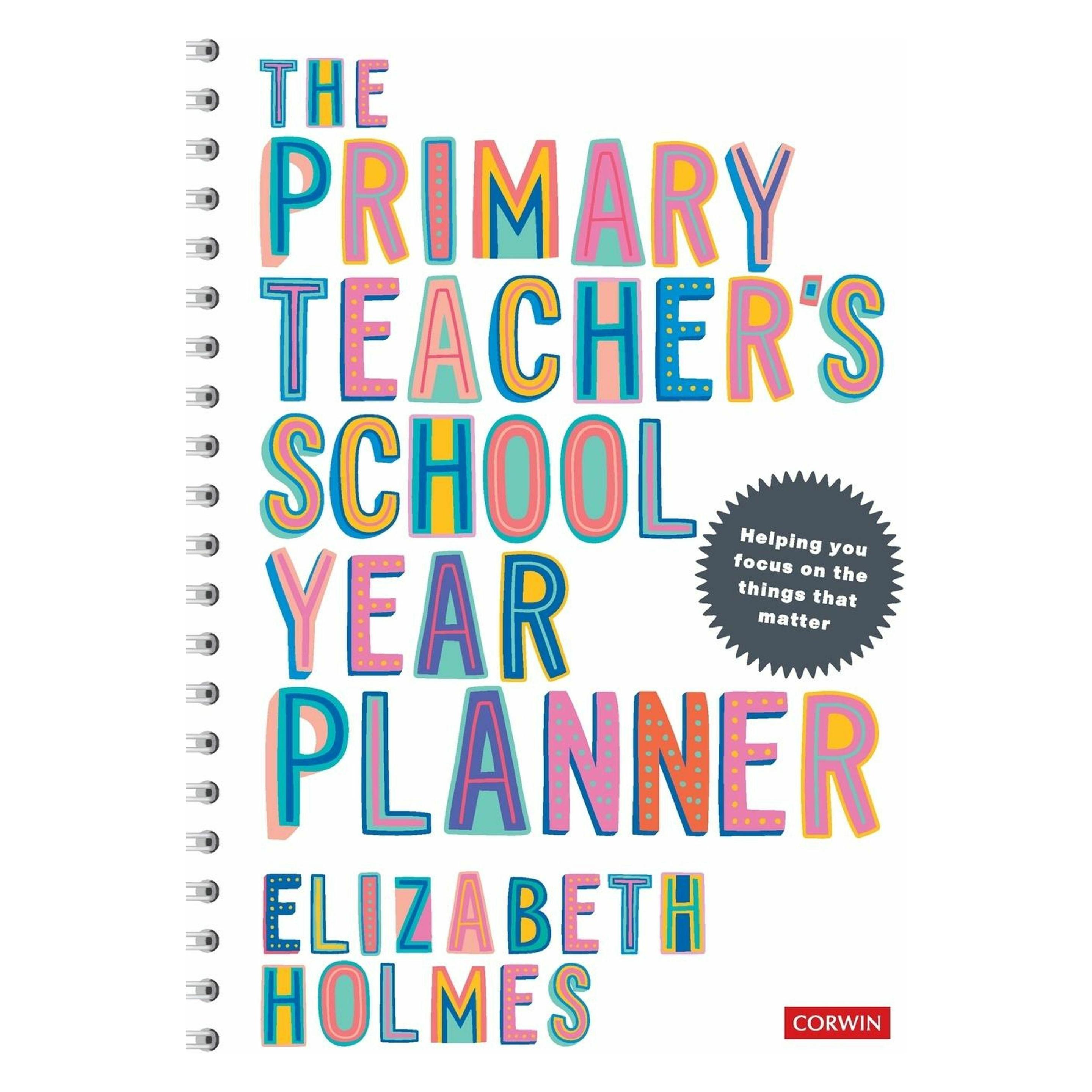 Sage Publications The Primary Teacher's School Year Planner (45521630)