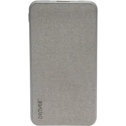 Denver PBS-5004 (5000mAh) (5000 mAh, 18.50 Wh), Powerbank, Grau