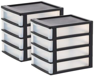 IRIS USA® Desk Top Unit 4.6 Qt - Black