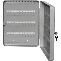 ALCO Schlüsselkassette Stahlblech 160x80x200mm für 30 Schlüssel lichtgrau